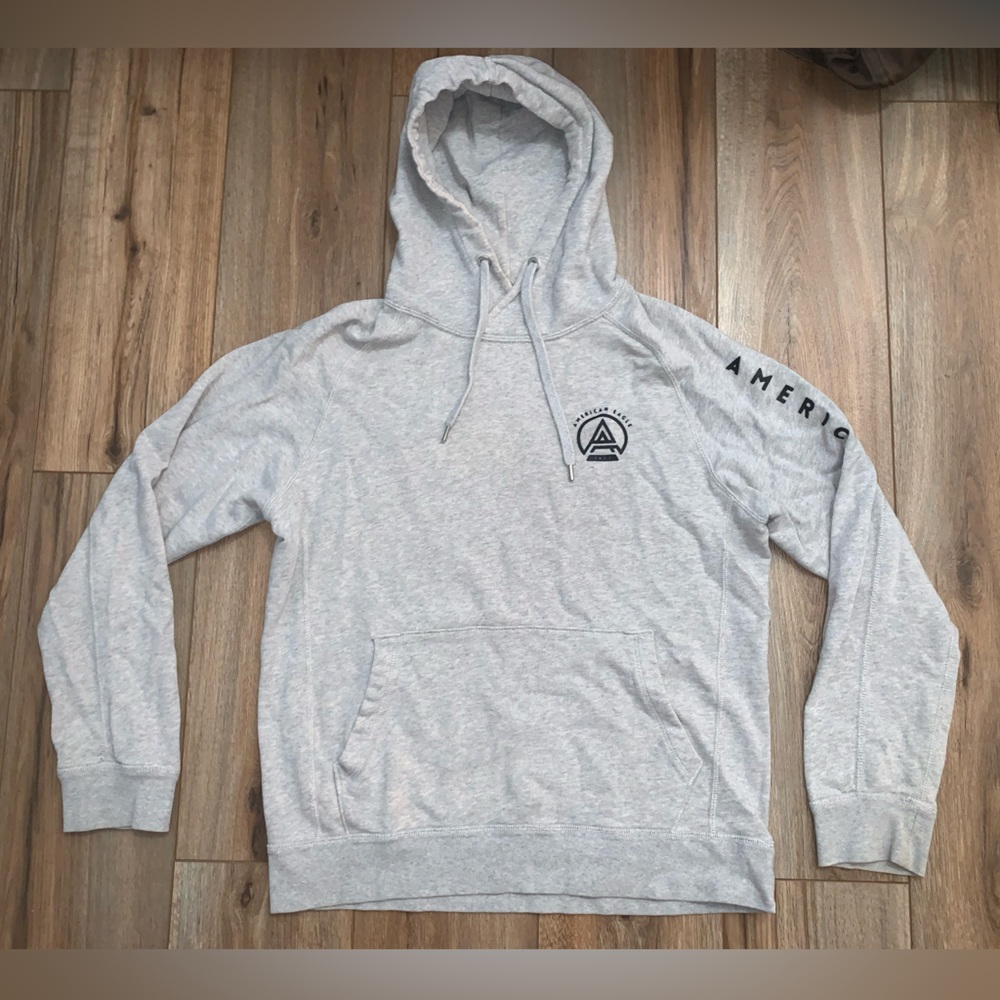 Men’s American Eagle Gray Hooded Sweatshirt